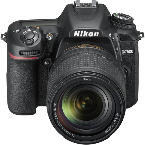 Nikon D7500 + 18-140 mm Lens Dijital SLR Fotoğraf Makinesi